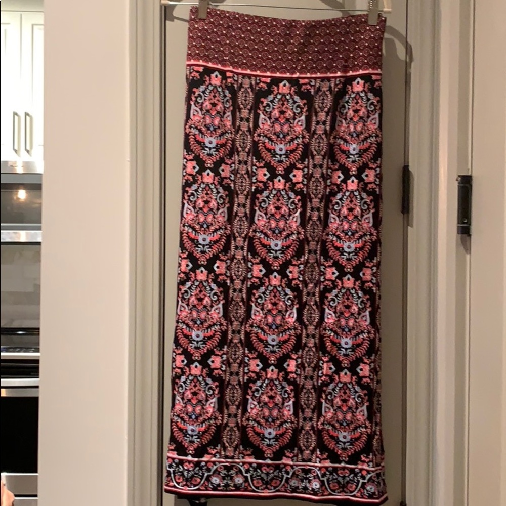 JJill Patterned Skirt L